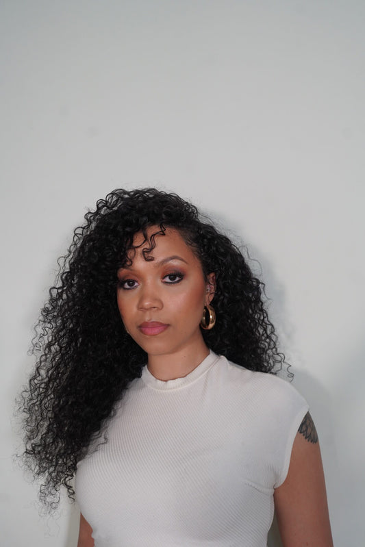 Deep Curly K Tips Extension image 0
