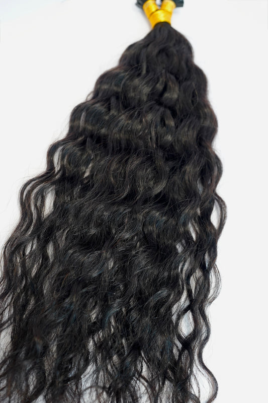 Natural Wavy K Tips Extension