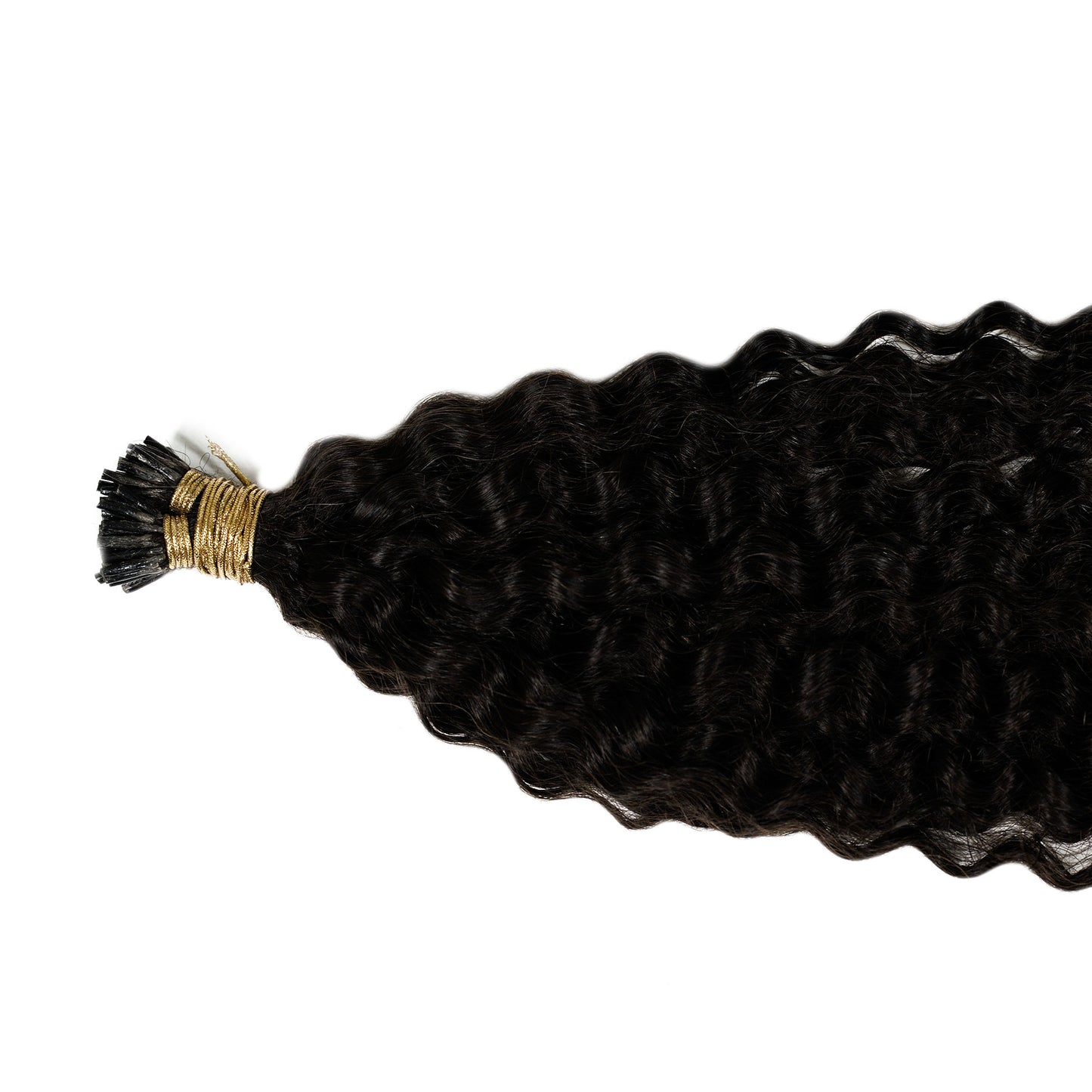 Pre-Bonded Deep Wave I-Tip Hair Extensions image 4