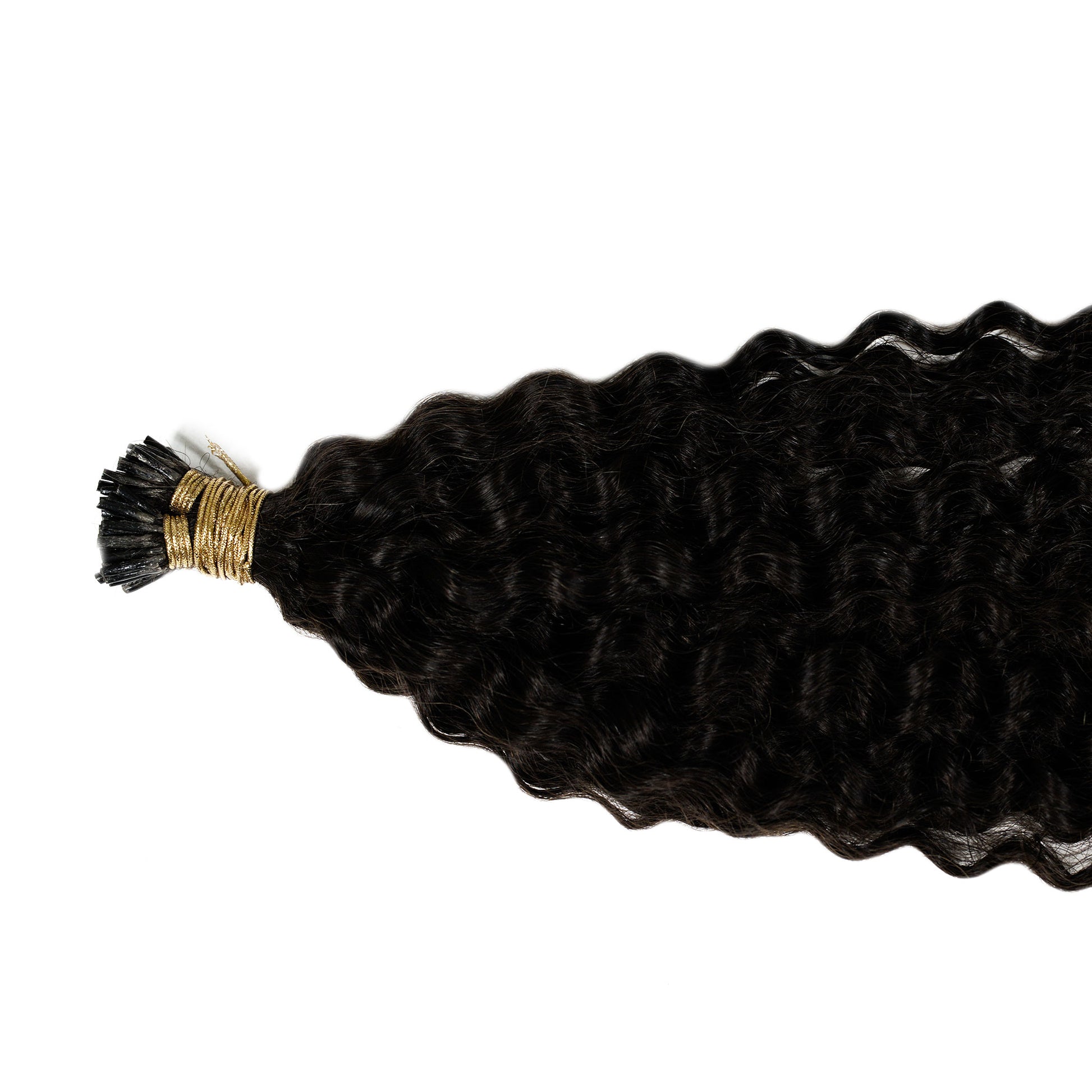 Pre-Bonded Deep Wave I-Tip Hair Extensions image 4