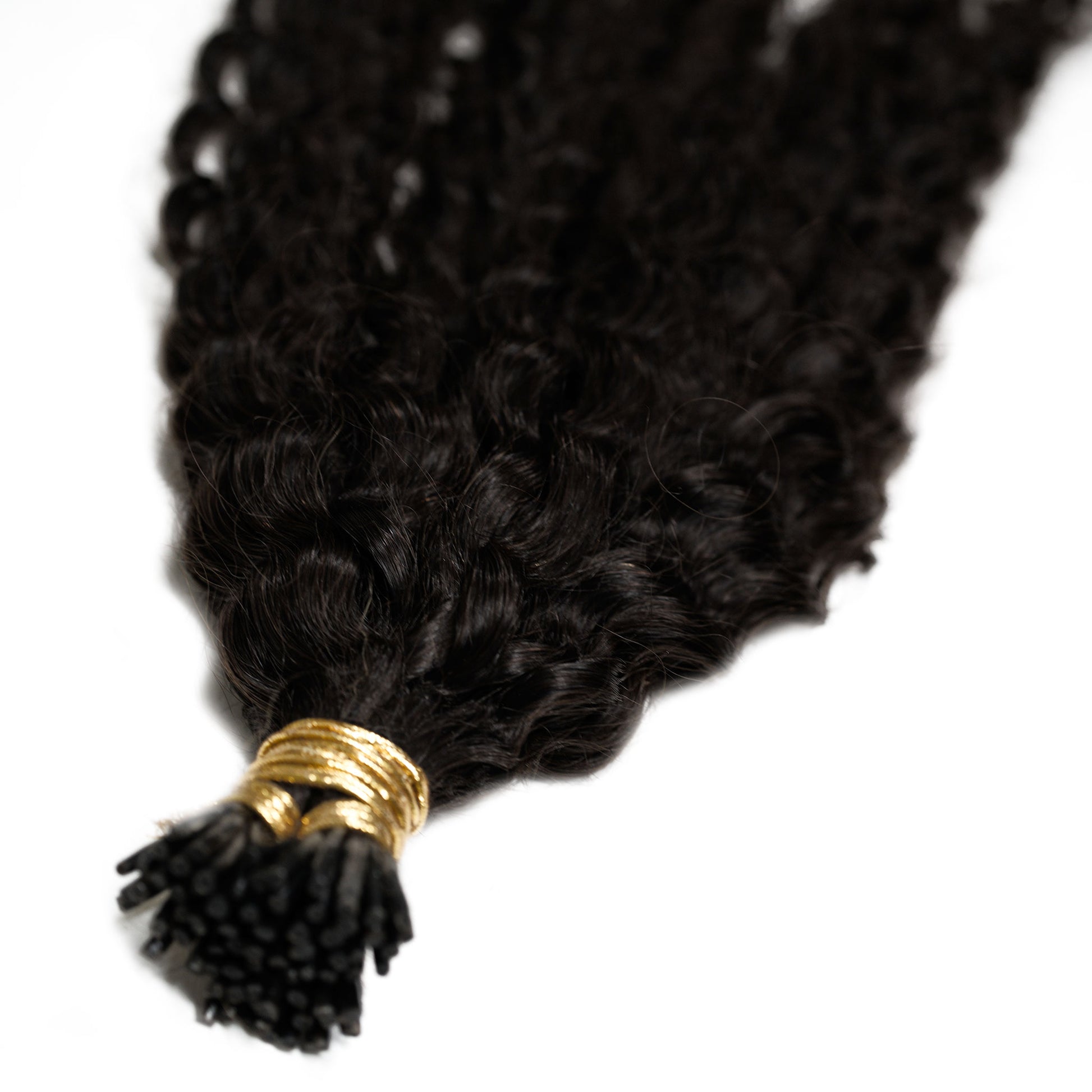 Pre-Bonded Deep Wave I-Tip Hair Extensions image 3